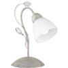 Trio Reality Lighting Lumetto Traditio classico da comodino grigio-avorio 1XE14 500700161/15