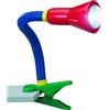 Trio Reality Lighting Lampada con pinza e flessibile orientabile multicolor 1XE14 5028010-17/15