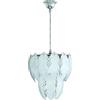 Trio Reality Lighting Sospensione moderna foglia bianca in resina R11461006/30