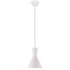 Trio Reality Lighting Sospensione cono piccolo in alluminio bianco satinato R30781031/15