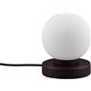 Trio Reality Lighting Lampada a sfera TOUCH con base marrone satin R54011024/15
