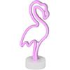 Trio Reality Lighting Lampada da tavolo LED INTEGRATO a forma di fenicottero R55240101/15
