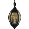 Moretti Luce Applique rustica in alluminio pressofuso nero opaco 255.1/20