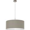 Eglo Leuchten my light Sospensione Pasteri in tessuto D.53 cm tortora 31576/20