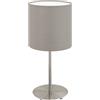 Eglo Leuchten my light Lumetto Pasteri in tessuto tortora da 27,5 cm 95726/20