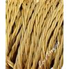 Petra Lux Cavo elettrico treccia stoffa seta da 3 X 0.75mm colore ORO