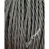 Petra Lux Cavo elettrico treccia stoffa seta da 3 X 0.75mm colore NERO