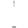 Eglo Leuchten my light Piantana Pinto moderna in vetro trasparente e vetro bianco satin 1XE27 89836/20