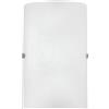 Eglo Leuchten my light Applique Troy 3 moderna 1XE14 in vetro bianco satinato 85979/20
