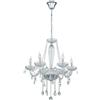 Eglo Leuchten my light Sospensione Basilano 1 classica in vetro trasparente e cromo 6XE14 39099/20