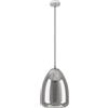 Eglo Leuchten my light Sospensione Alobrase d.30 in vetro effetto specchio argento 1XE27 98614/20