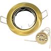 Lampo Lighting technology Faretto da incasso bronzo satinato orientabile GU10- 230V DIKOR230/BR/SL