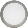 Eglo Leuchten my light Plafoniera Mars 1 d.25 in vetro con bordo grigio 1XE27 89248/20