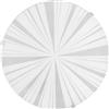 Eglo Leuchten my light Plafoniera Mars 1 d.25 in vetro con disegni a righe 1XE27 89239/20