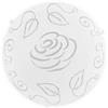Eglo Leuchten my light Plafoniera Mars 1 d.25 in vetro con disegni di rose 1XE27 89238/20