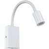 Eglo Leuchten my light Applique orientabile Tazzoli bianca con Led integrato da 3,8W + USB 96566/20