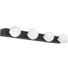 Eglo Leuchten my light Applique da specchio Guanal nero opaco 4XE27 900517/20