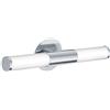 Eglo Leuchten my light Applique specchio Palmera cromo lucido e vetro bianco 2XE14 87219/20