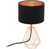 Eglo Leuchten my light Lampada da tavolo Carlton 2 a forma di diamante in rame 95787/20