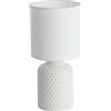 Eglo Leuchten my light Lumetto Bellariva bianco e begie in tessuto 1XE27 97773/20