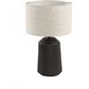 Eglo Leuchten my light Lampada da tavolo Capalbio in ceramica nero opaco e begie 1XE27 900824/20