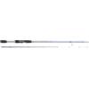 Savage Gear SGS8 Canna da pesca di precisione per esche artificiali, Canne da pesca, Canne da spinning, Predatore, Luccio, Persico, Trota, Lucioperca, Unisex, Nero, 2,74m | 12-46g