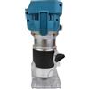 YIZITU Router in legno palmare Trimmer per sistemi da 18 V Motore brushless 6 velocità Variazioni Pinze 1/4 6mm 8mm 700W Plus 12 Router Bit Set Batteria non inclusa
