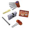 SECUREMME Cilindro K64 Chiave Misura 30x40=70 OCS 5 Chiavi Serratura