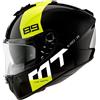MT Helmets Casco Moto Integrale Mt Helmet BLADE 2 Sv 89 B3 Giallo Fluo