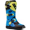 Sidi Stivali Moto Cross Enduro Bambino Sidi FLAME Light Blu Lime
