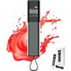 Umllpet Etilometro Portatile, Etilometro Professionale, Tester di Alcol, Tester Respiratorio Digitale con Sensore a Semiconduttore per Uso per Uso Domestico e Feste