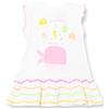 Chicco, Vestito con Maniche Corte, Bimba 0-24, 3 mesi, Bianco (275)