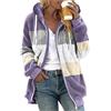 Generico Giacca Trapuntata Invernale Donna Lunga Giubbotto Caldo Cappotto Imbottito Giubbino Puffer Quilted Jacket Elegante Piumino Donna Bianco Giacca Impermeabile Donna Con Cappuccio Invernale