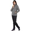 Leo Corsetteria Tuta donna invernale felpata calda per signora con zip cerniera tasche e pantaloni lunghi F.lli Campagnolo Tg.52 Grigio 8Q76290