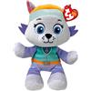 TY - Collezione Paw Patrol, Everest, Tutti gli Eroi della Squadra dei Cuccioli in Versione Floppy, Morbido Peluche da Collezionare, Idea Regalo per Grandi e Piccini - 20 cm - T44015