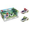 Carrera Pull & SPEED - 15813022 - Mario Kart - P-Wing Twinpack, Macchina giocattolo con motore a corda, scala 1:43