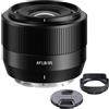 TTArtisan AF 35mm F1.8 II Obiettivo Auto Focus APS-C Frame per fotocamere Fuji X Mount X-A1 X-A10 X-M1 X-T1 X-T10 X-T100 X-PR01 X-PR03 X-E1 X-E2S X-E4 XS10 XS20 e altro.(nero)