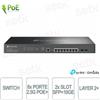 OMADA SG3210XHP-M2 - TP-Link Omada SG3210XHP-M2 Switch con 8 Porte PoE+ 2.5G e 2 Slot SFP+ 10GE - Managed L2+
