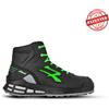 Upower Scarpa Antinfortunistica Alta in Pelle Idrorepellente S3 - Numero 45