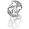 Giovanni Raspini / Cuori e Monete / anello cuori aria intrecci / argento - 9895