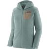 PATAGONIA Maglia R1 Air Full-Zip Hoody Donna Thermal Blue
