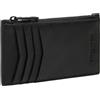 Liebeskind New Wallet XS Valentine Sheep Natural, Borsa a Mano Donna, Nero