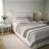 Italian Bed Linen Set Copripiumino Singolo River, lavorato in Italia - Parure Copri Piumino - Sacco Piumone 150x200cm con Doppia Patella e Federe Cuscino (Singolo, tigri)