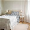 Italian Bed Linen Set Lenzuola Letto Singolo Cotone Ida, lavorato in Italia - Completo Letto, Lenzuolo Sotto con Angoli, Telo Sopra 90x200cm e Federa con Patella Interna (Singolo, venere)