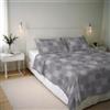 Italian Bed Linen Set Copripiumino Matrimoniale River, lavorato in Italia - Parure Copri Piumino - Sacco Piumone 250x200cm con Doppia Patella e 2 Federe Cuscino (Matrimoniale, tago)
