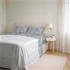 Italian Bed Linen Set Lenzuola Matrimoniali Cotone Ida, lavorato in Italia - Completo Letto, Lenzuolo Sotto con Angoli, Telo Sopra 240x300cm e 2 Federe con Patella Interna (Matrimoniale, venere)