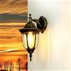 Licht-Erlebnisse Lampada da parete classico/Lampada per esterni/Lanterna per Giardino/Oro Antico / IP43 / 8371L