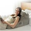 RELIVY - Cuscino Schienale Letto e Cuscino da Lettura | Cuscino a Cuneo Antireflusso Adulti Ergonomico - Cuscino Schienale Divano con Fodera Lavabile e Supporto Schiena Collo