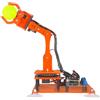 Adeept 5-DOF Robot Arm Kit Programmabile STEM 5 Assi Robotic Braccio con Display OLED Robot Fai Da Te Modello Buliding Kit Compatibile con Arduino IDE (PDF Tutorial tramite Download Link) (Arancione)