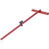 TOPWAY Tagliapiastrelle Manuale Utensile da Taglio per Piastrelle in Vetro Ceramica a Forma di T in Alluminio da 90 cm con Lama in Lega da 22 mm, per Taglio di Precisione di Piastrelle in Gres